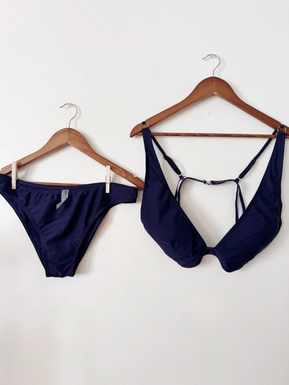 Navy Blue Two-Piece Bikini Set XL